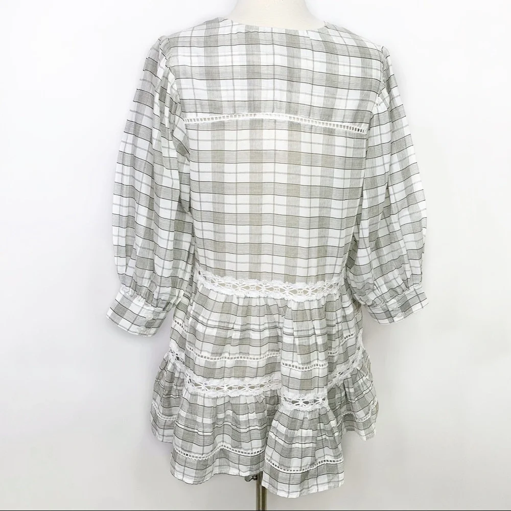 Free People Time Out Lace Tunic Size S